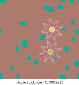 Textura de fondo floral abstracta. Patrón de flores sin foco.