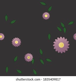 Textura de fondo floral abstracta. Patrón de flores sin foco.