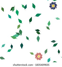 Floral abstract background texture. Seamless flowers pattern.