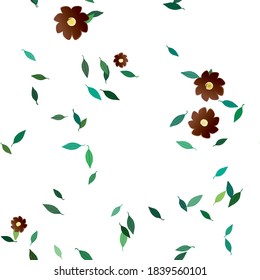 Textura de fondo floral abstracta. Patrón de flores sin foco.