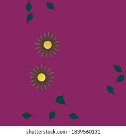 Floral abstract background texture. Seamless flowers pattern.