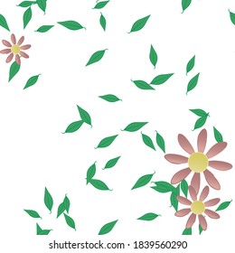 Abstrakte florale Hintergrundtextur. Nahtlose Blumenmuster.