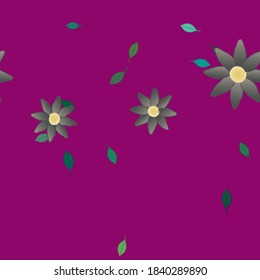 Textura de fondo floral abstracta. Patrón de flores sin foco.