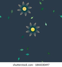Textura de fondo floral abstracta. Patrón de flores sin foco.