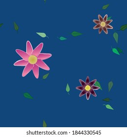 Abstrakte florale Hintergrundtextur. Nahtlose Blumenmuster.