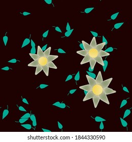 Textura de fondo floral abstracta. Patrón de flores sin foco.