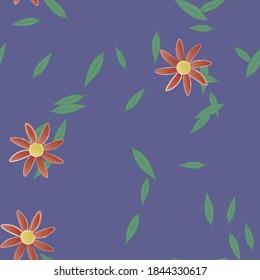 Abstrakte florale Hintergrundtextur. Nahtlose Blumenmuster.