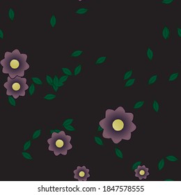 Textura de fondo floral abstracta. Patrón de flores sin foco.