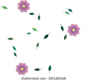 Floral abstract background texture. Seamless flowers pattern.