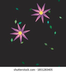 Floral abstract background texture. Seamless flowers pattern.