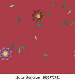 Floral abstract background texture. Seamless flowers pattern.