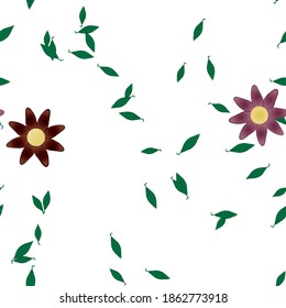 Textura de fondo floral abstracta. Patrón de flores sin foco.