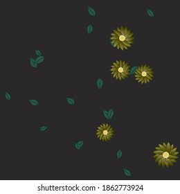 Floral abstract background texture. Seamless flowers pattern.