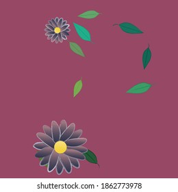 Floral abstract background texture. Seamless flowers pattern.