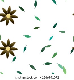 Floral abstract background texture. Seamless flowers pattern.