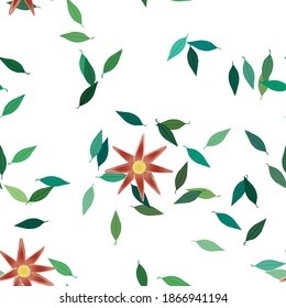 Textura de fondo floral abstracta. Patrón de flores sin foco.