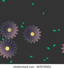 Textura de fondo floral abstracta. Patrón de flores sin foco.