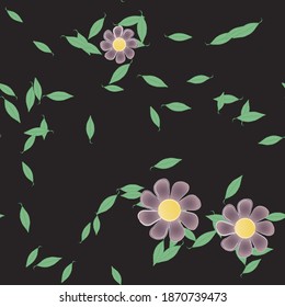 Textura de fondo floral abstracta. Patrón de flores sin foco.