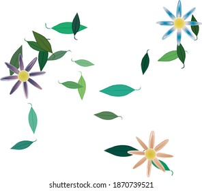 Abstrakte florale Hintergrundtextur. Nahtlose Blumenmuster.