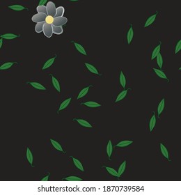 Floral abstract background texture. Seamless flowers pattern.
