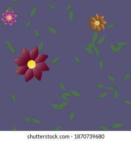 Abstrakte florale Hintergrundtextur. Nahtlose Blumenmuster.