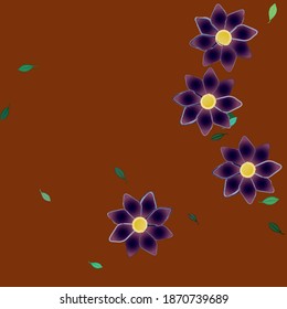 Floral abstract background texture. Seamless flowers pattern.