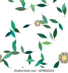 Textura de fondo floral abstracta. Patrón de flores sin foco.