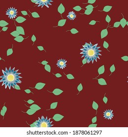 Textura de fondo floral abstracta. Patrón de flores sin foco.