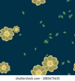 Abstrakte florale Hintergrundtextur. Nahtlose Blumenmuster.