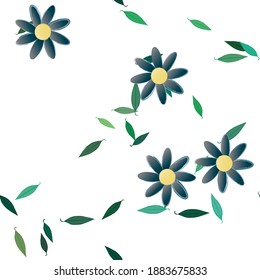 Abstrakte florale Hintergrundtextur. Nahtlose Blumenmuster.