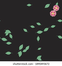 Textura de fondo floral abstracta. Patrón de flores sin foco.