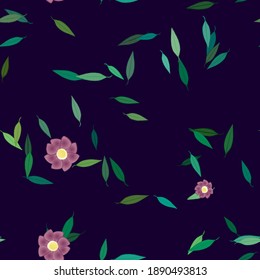 Textura de fondo floral abstracta. Patrón de flores sin foco.