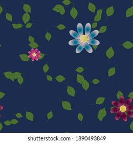 Textura de fondo floral abstracta. Patrón de flores sin foco.