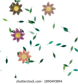 Abstrakte florale Hintergrundtextur. Nahtlose Blumenmuster.