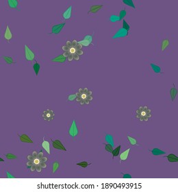 Floral abstract background texture. Seamless flowers pattern.