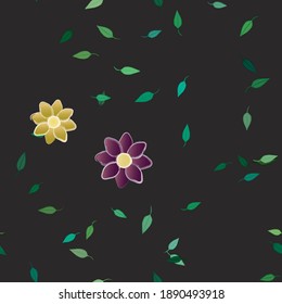 Textura de fondo floral abstracta. Patrón de flores sin foco.