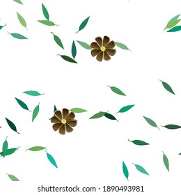 Floral abstract background texture. Seamless flowers pattern.