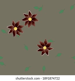 Abstrakte florale Hintergrundtextur. Nahtlose Blumenmuster.