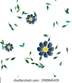 Textura de fondo floral abstracta. Patrón de flores sin foco.