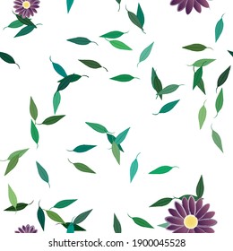 Floral abstract background texture. Seamless flowers pattern.