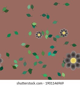 Textura de fondo floral abstracta. Patrón de flores sin foco.