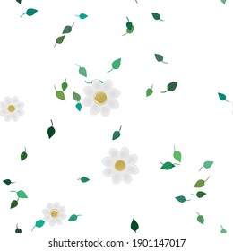 Textura de fondo floral abstracta. Patrón de flores sin foco.
