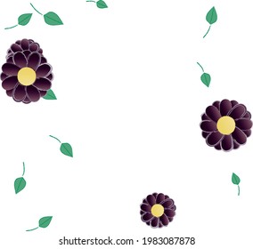 Textura de fondo floral abstracta. Patrón de flores sin foco.