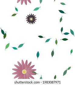 Textura de fondo floral abstracta. Patrón de flores sin foco.