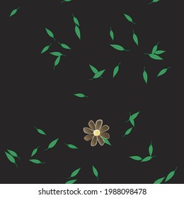 Floral abstract background texture. Seamless flowers pattern.