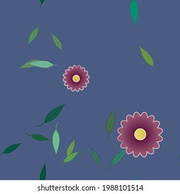 Floral abstract background texture. Seamless flowers pattern.