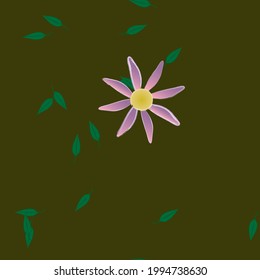 Floral abstract background texture. Seamless flowers pattern.