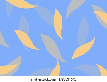Fondo abstracto floral, ilustración modificable vectorial