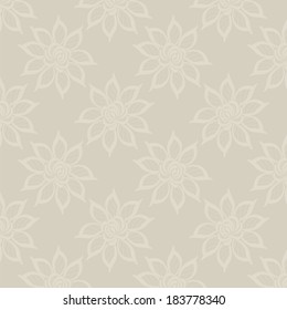 Floral abstract background. Vector illustration