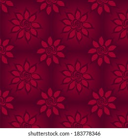 Floral abstract background. Vector illustration